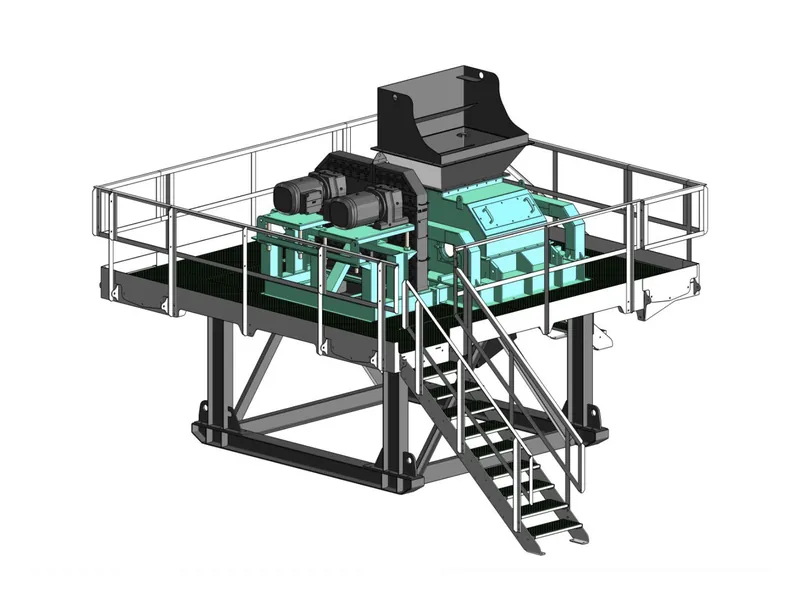 Roll Crushers for mining and quarrying